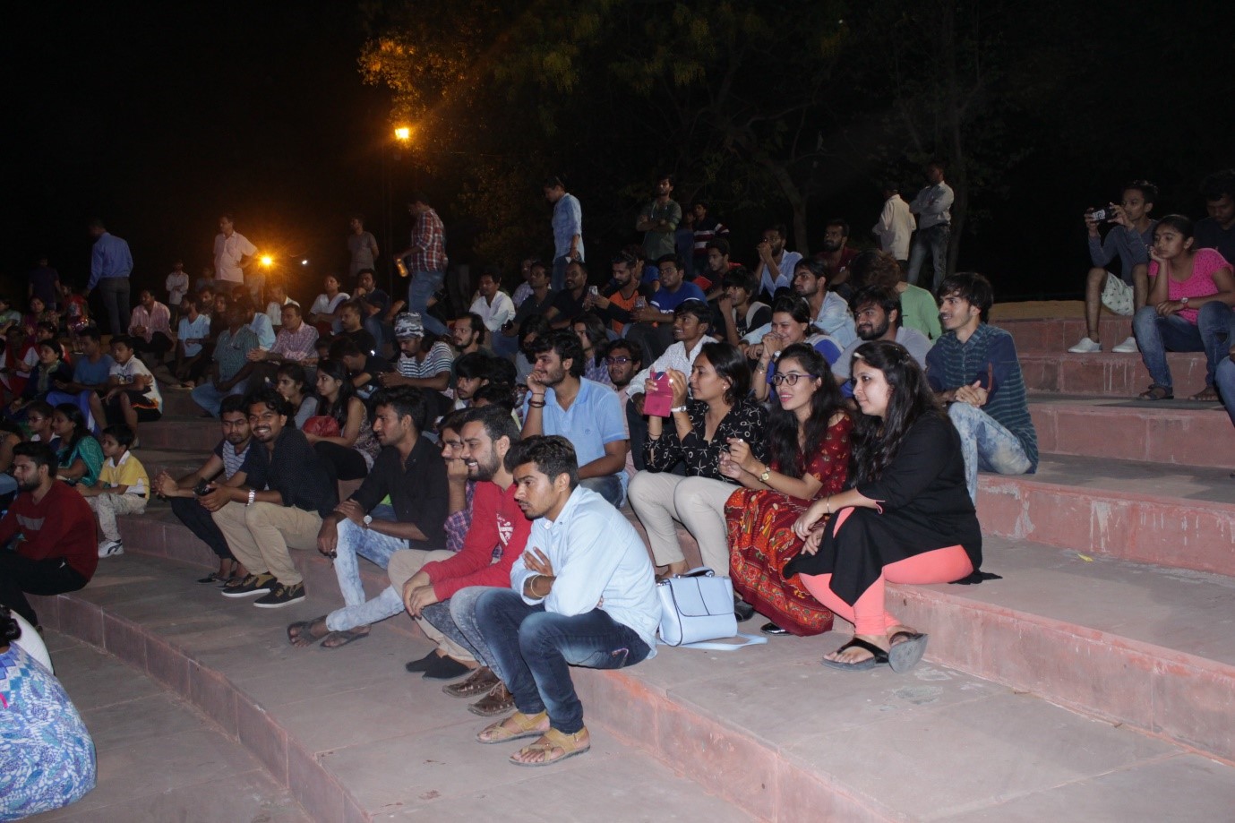 crowd